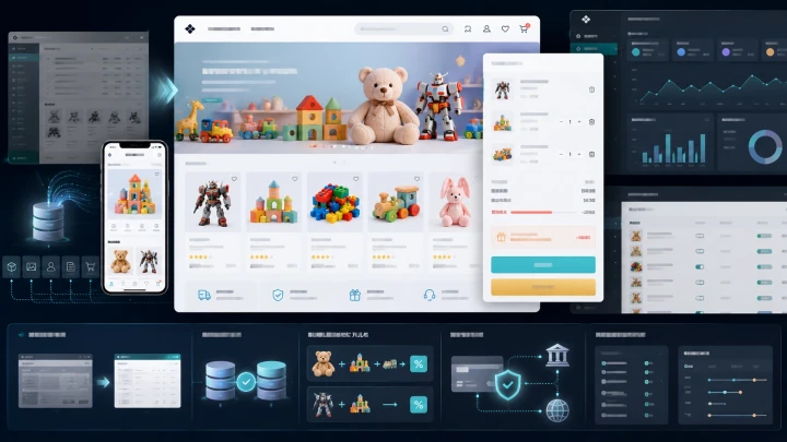 玩具系ECサイト（リニューアル）